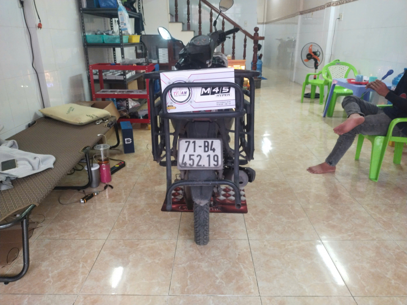 ĐỘ ĐÈN NÂNG CẤP ÁNH SÁNG M45 HYPER CHO XE SIRIUS